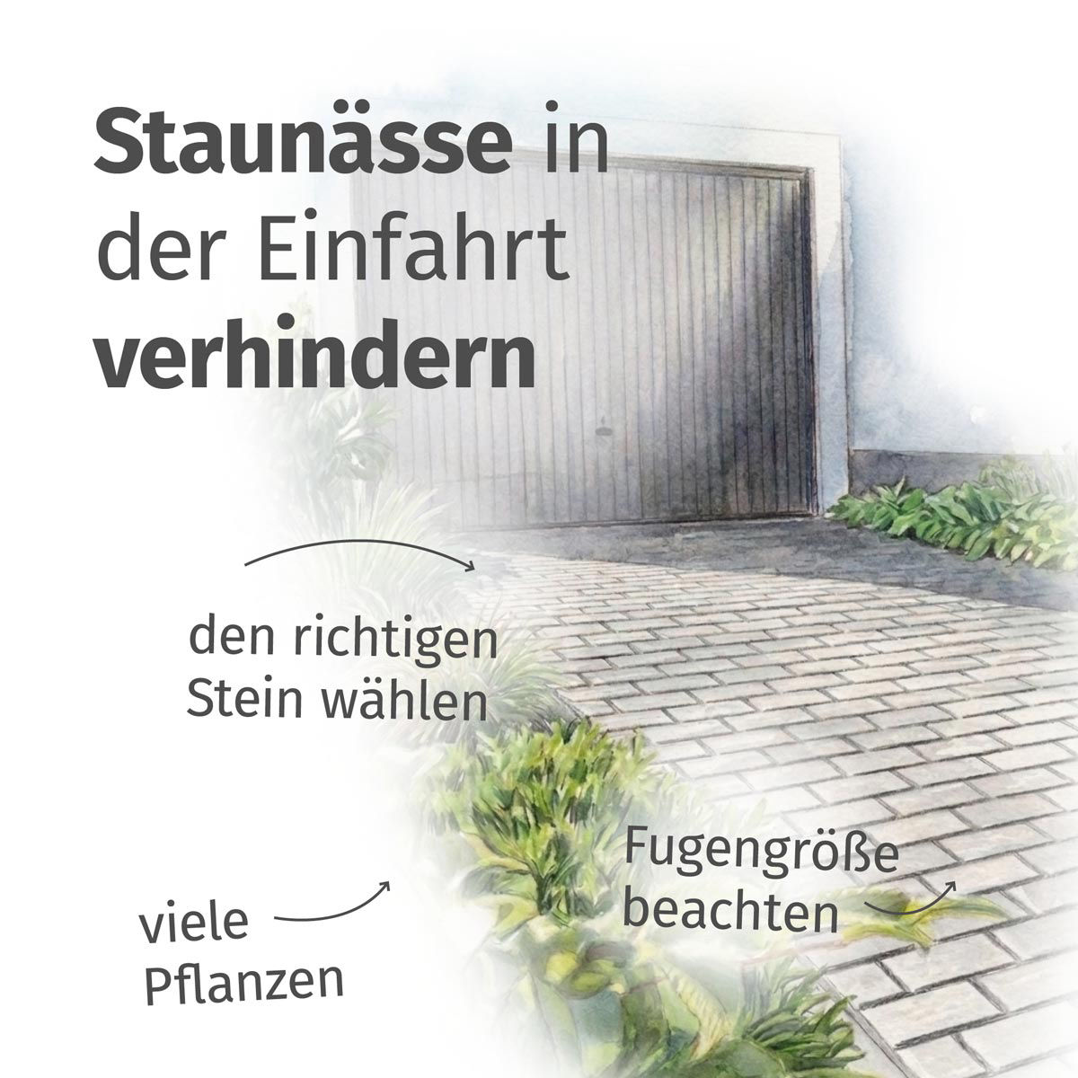 Betonsteine reinigen
